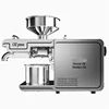 220V/110V Heat Cold Home Oil Press Machine For Pressing Olive Oil Coconut oil Soy Bean Press Machine High Oil Extraction Maker 5