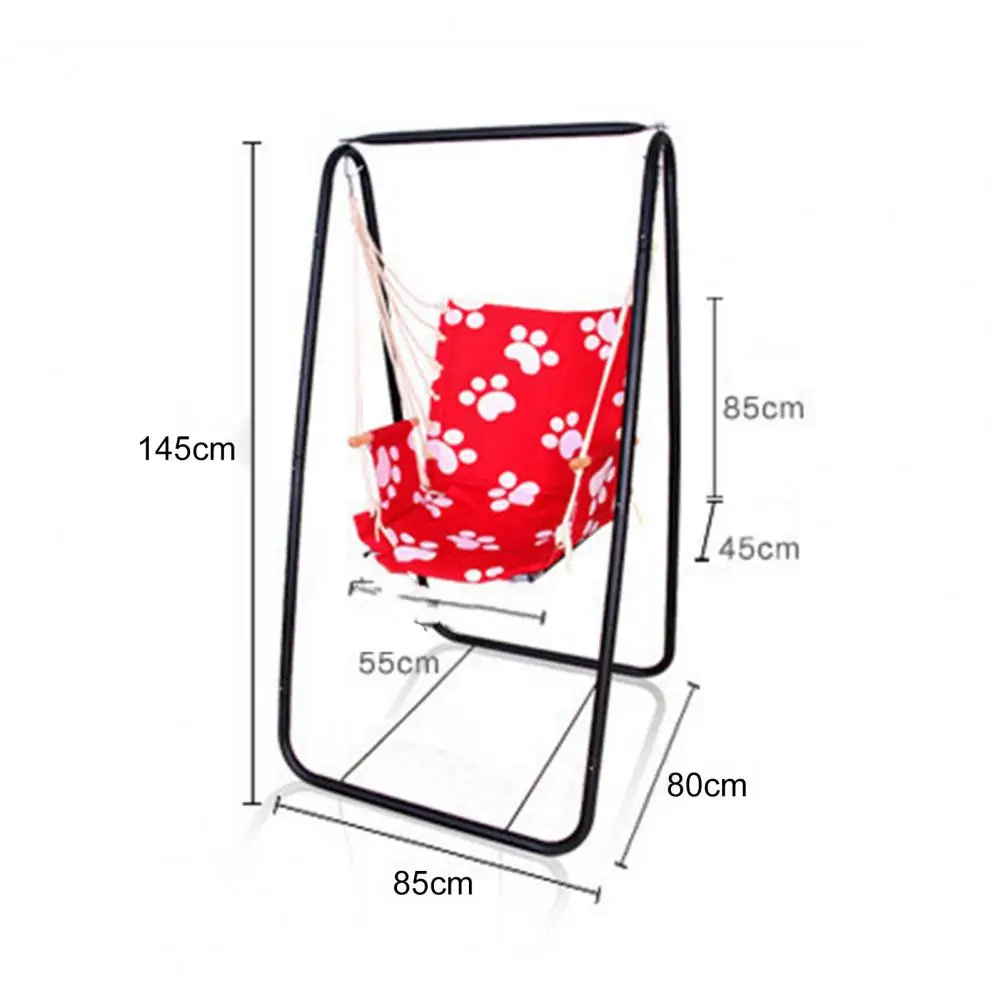 A-shaped Strong Load Bearing Anti-deformed Hammock Chair Stand Swing Seat Metal Support Rack (without Hammock Chair) 6