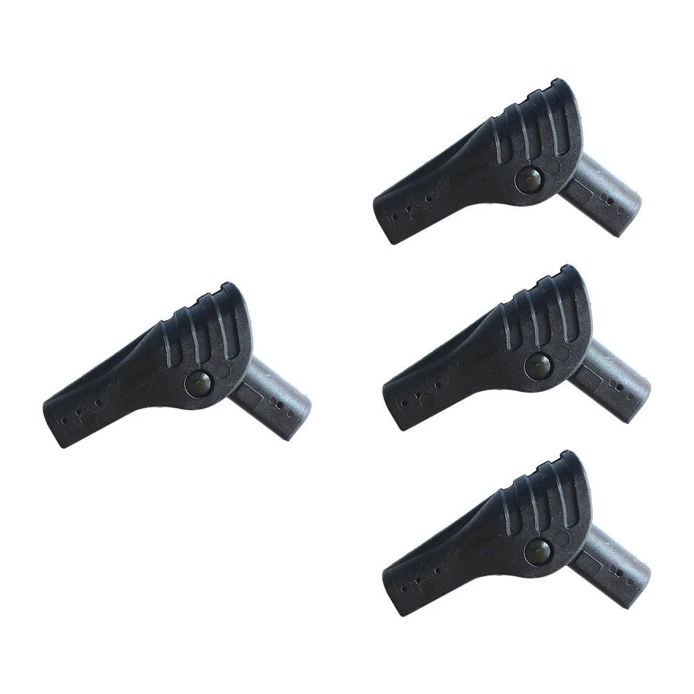 

4 Pcs Tent Joints Pole Connectors Support Rod Adapter Accessories Green House Accessory Nylon Folding