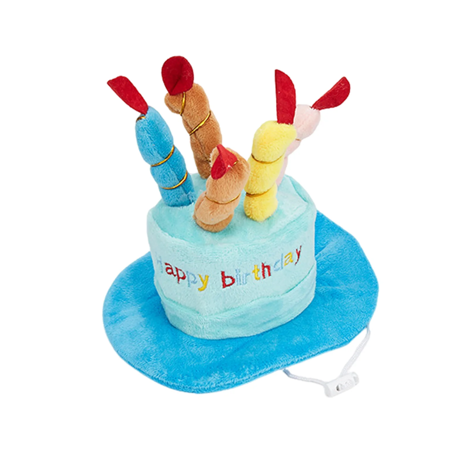 Pet Birthday Party Hat Set for Cats and Dogs - Elastic, Comfortable, Bite-Resistant, and Durable Photo Prop Gift