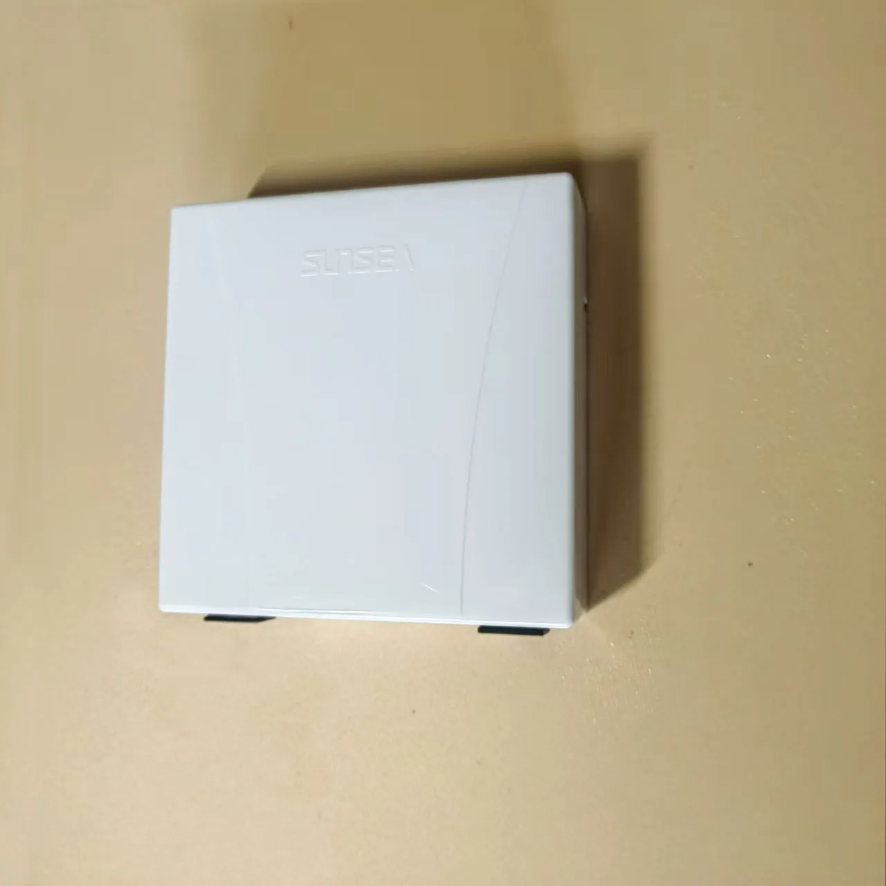 Fiber Optic Protection Box 2 port terminal Box 86-type ABS Optical Terminal Junction Box white plastic fiber optic splice box with adapters