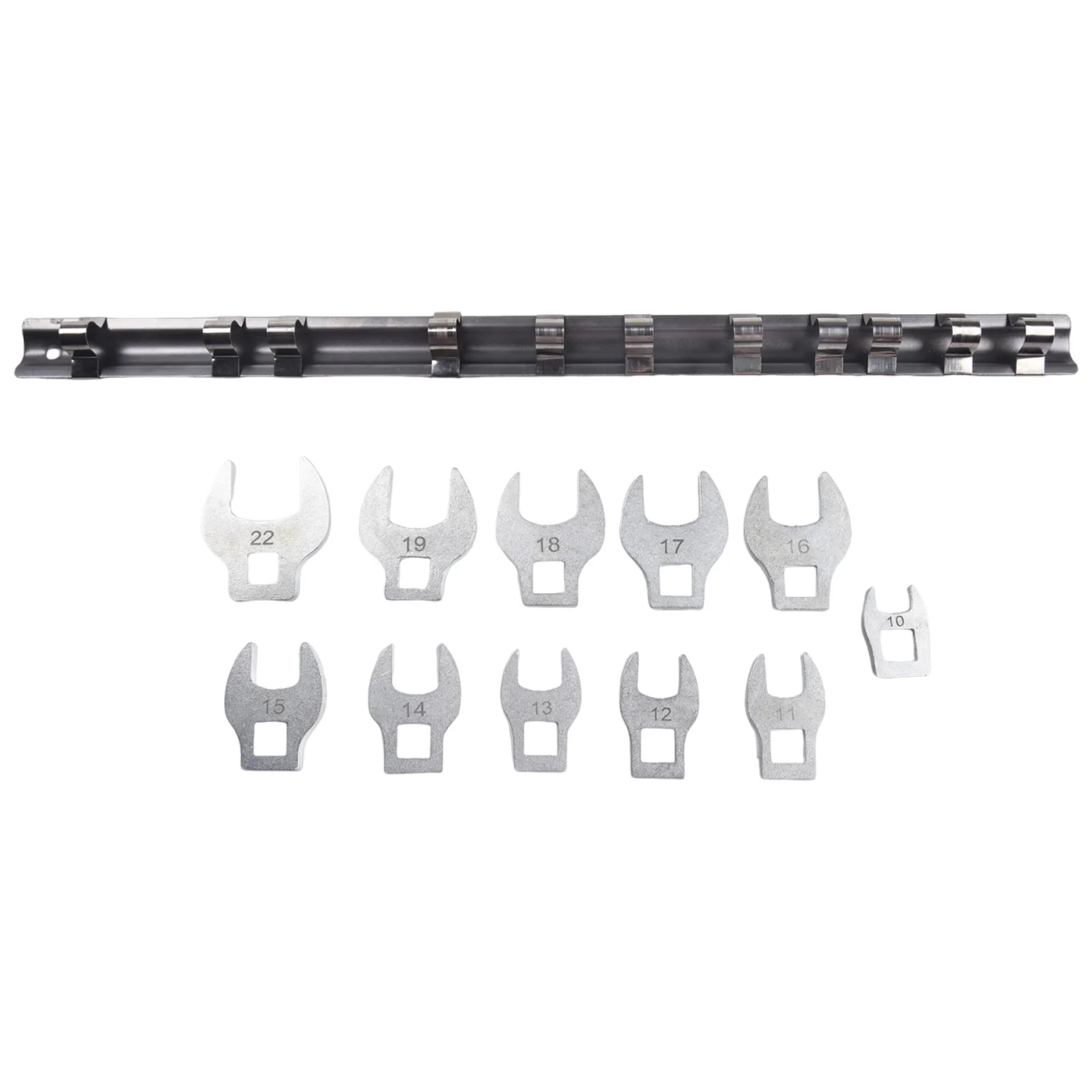 

11 шт. 10-22 мм метрический ключ с открытым концом ворона, ключ 3/8 дюйма, набор приводных ключей 10-11-12-13-1415-16-17-18-19-22 (мм)