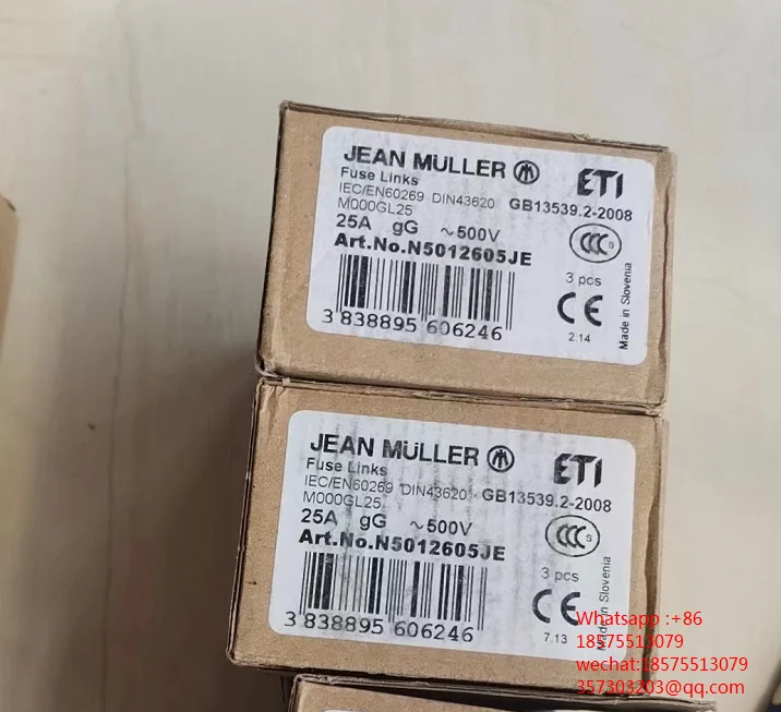 JEAN MULLER ǻ ũ, M000GL25 IEC/EN60269 ǻ  ġ ű  
