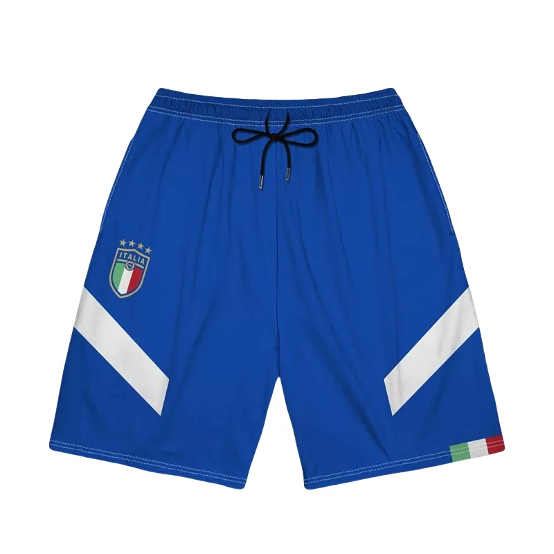 Uniforme de entrenamiento de fútbol de Portugal, España e Italia, pantalones cortos para hombre y mujer.