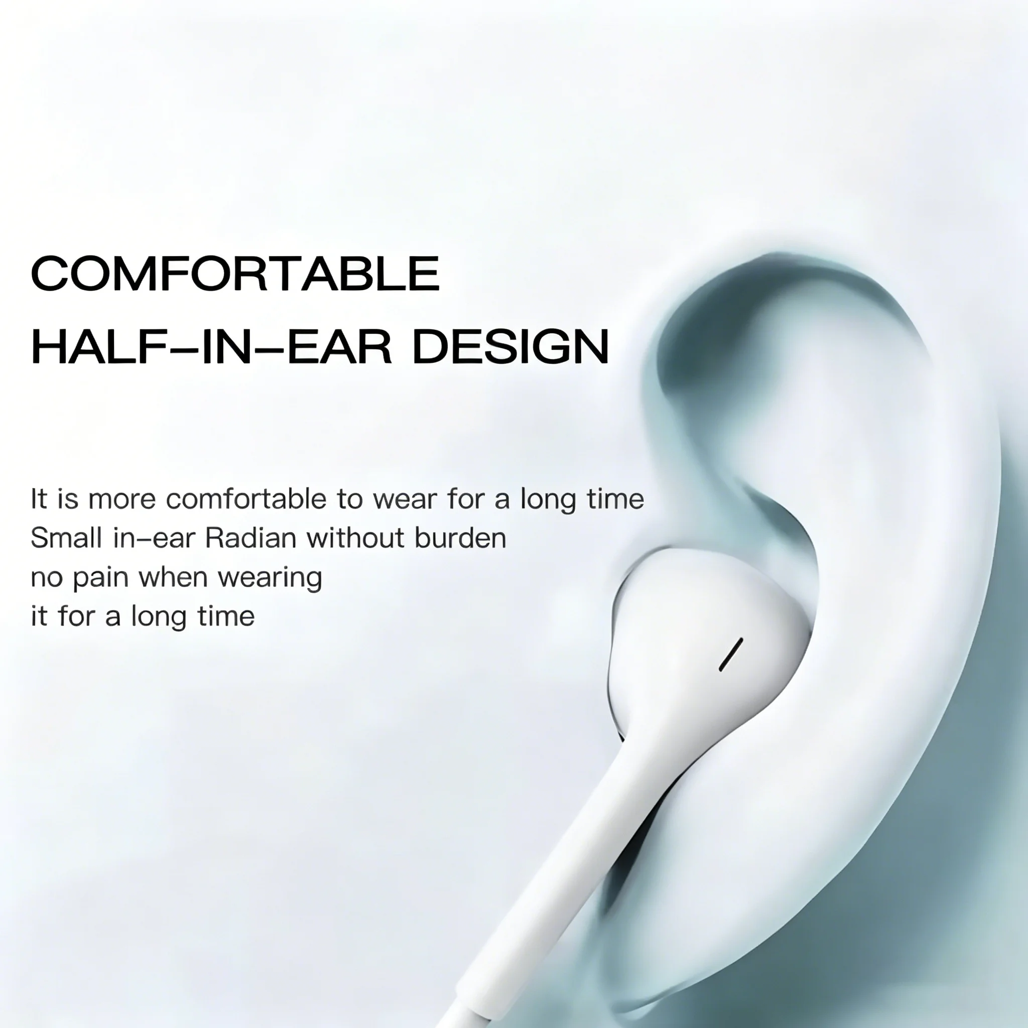 Premium Wired Earphones with USB-C, Lightning & 3.5mm Connectivity