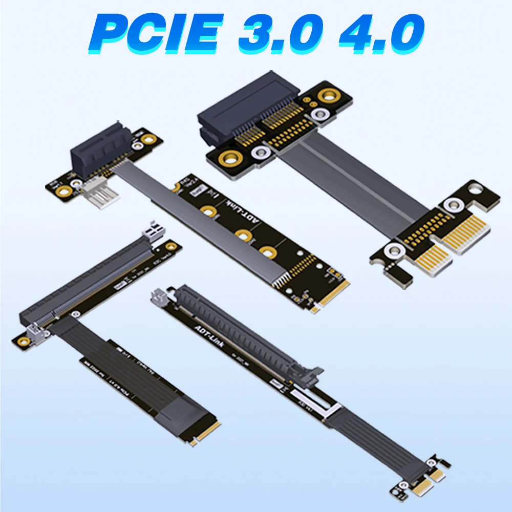 M.2 Nvme A Pcie X1 X16 Btc Mining Gpu Cavo Di Prolunga Per Scheda Grafica Pci-E 1X 16X A Card N Non Usb Per Rtx3090 Rx6800Xt