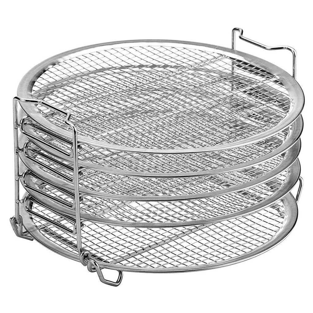 Air Fryer Dehydrator Stand Stainless Steel Rack Removable Vegetable