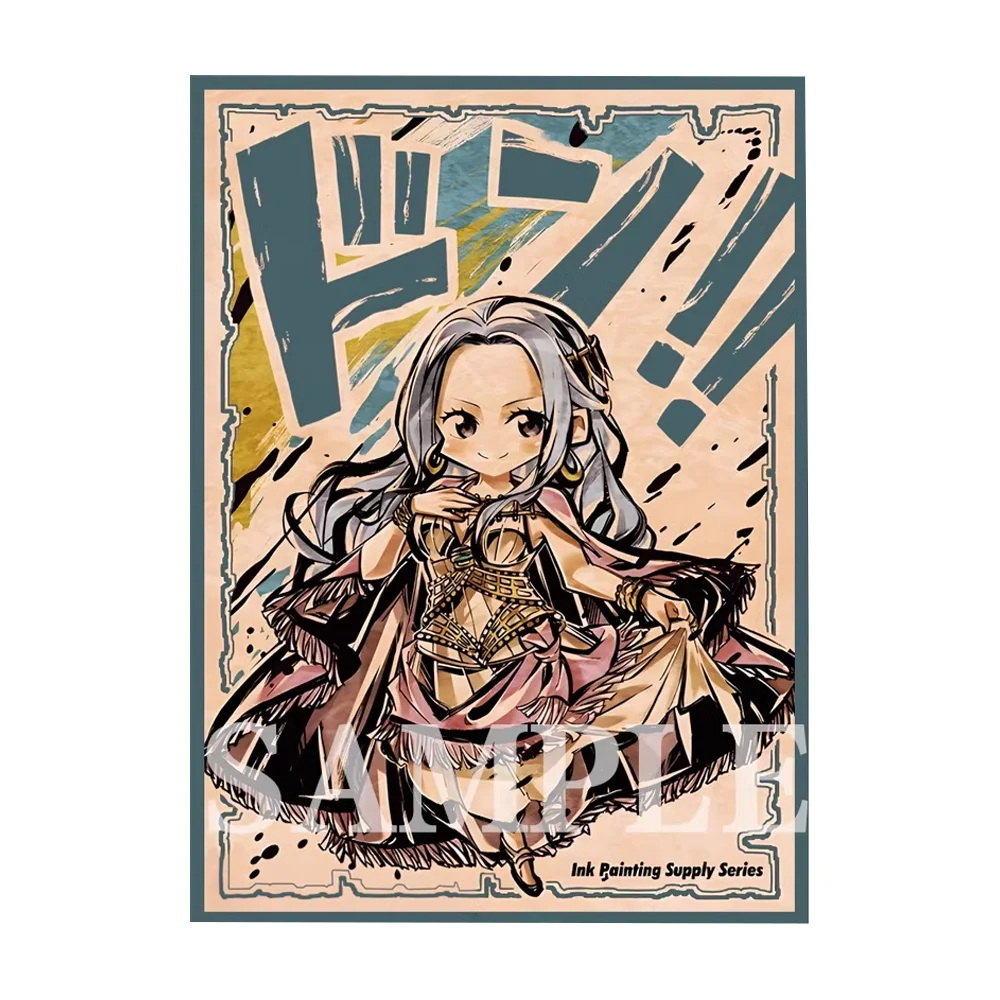 60PCS 67x92mm Standard Size Laser Anime Card Sleeves Board Game Cards Protector for MGT/PTCG Christmas/Halloween Gift