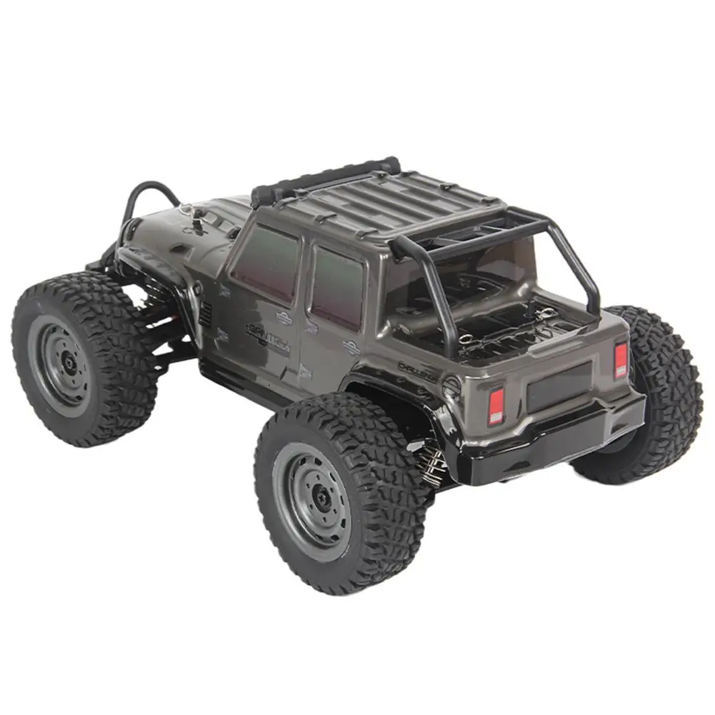 RC Cars cheap 16103 1/16 2.4GHz 4WD Rc Car 390 High-Speed Carbon Brush Strong Magnetic Motor 5-wire 17g Steering Gear Spring Shock Car Toy wall climbing car