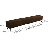 Nordic Elegant Tv benk med Minimalist Style