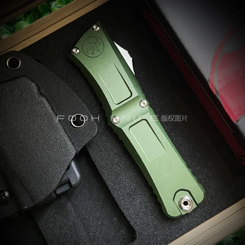 FOOHKNIFE VERSION GEN III COMBAT TROODON 3 MICRO Tactical TECH Gear D2 Steel CNC 6061 Aluminum Handle EDC Tools Comb 3