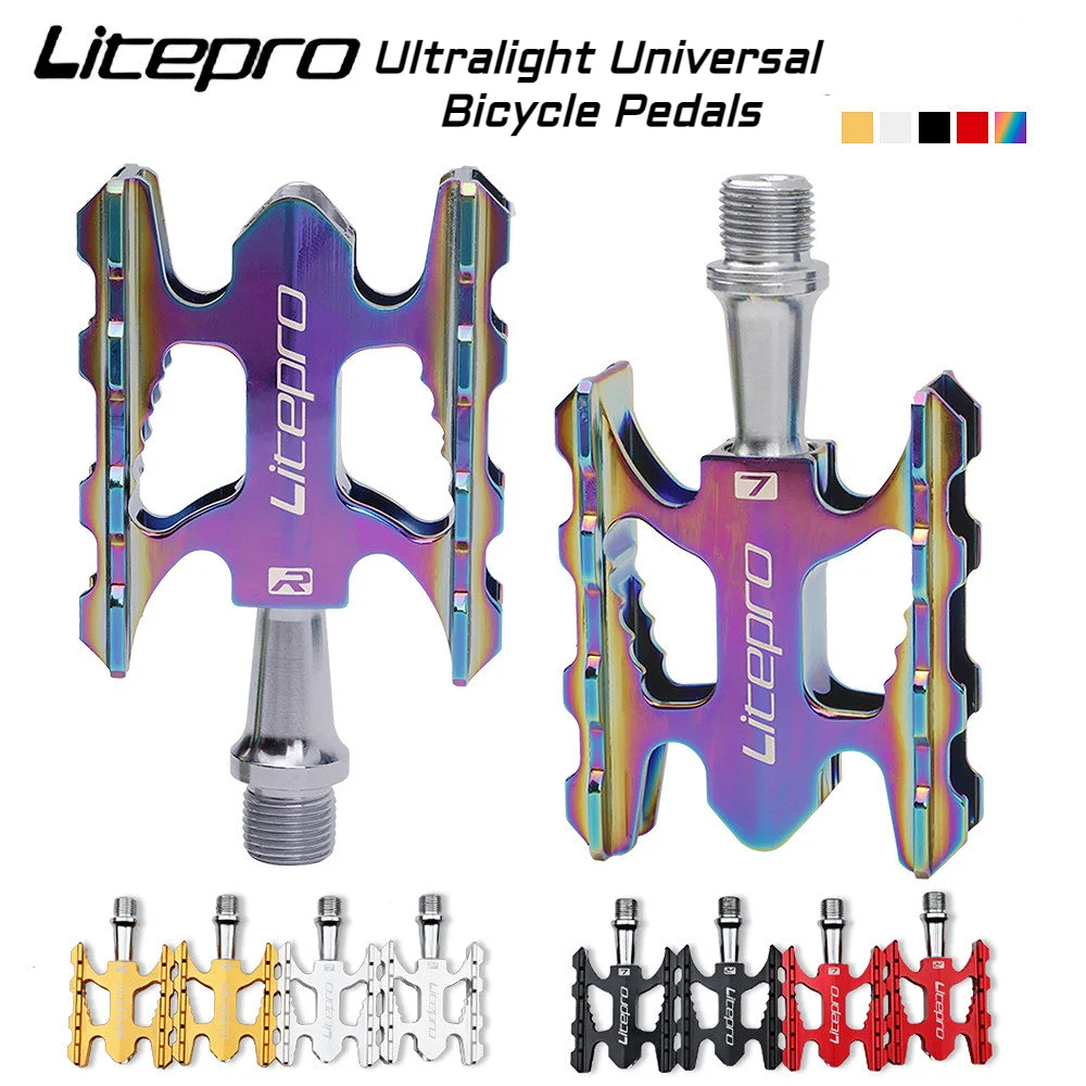 

Ультралегкая педаль Litepro K3, длина 102 мм, ширина 62 мм, подшипник DU, нескользящий, универсальный для горного/дорожного велосипеда/складного велосипеда/фототехники