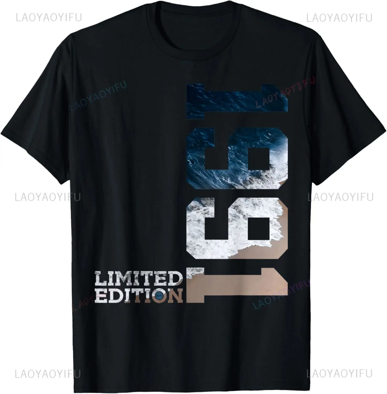 Vintage Limited Edition 34. Geburtstagsgeschenke Männer Frauen 34 Jahre alt 1991 T-Shirt Lässige Grafik-T-Shirts Kurzarm Camiseta – Detail 13