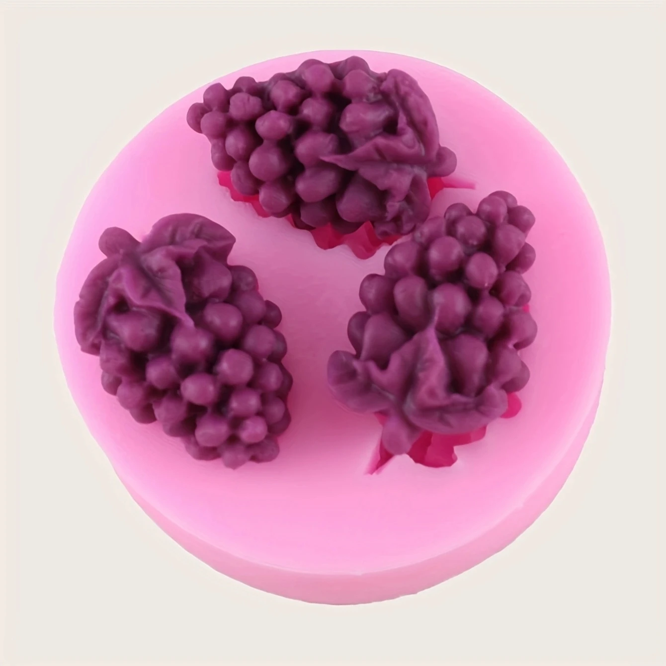 Grapes Shape Mold, 3D Silicone, For DIY Baking Tools