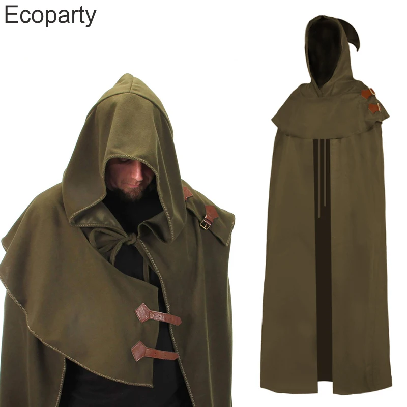 

Новая Женская Длинная накидка с капюшоном для взрослых