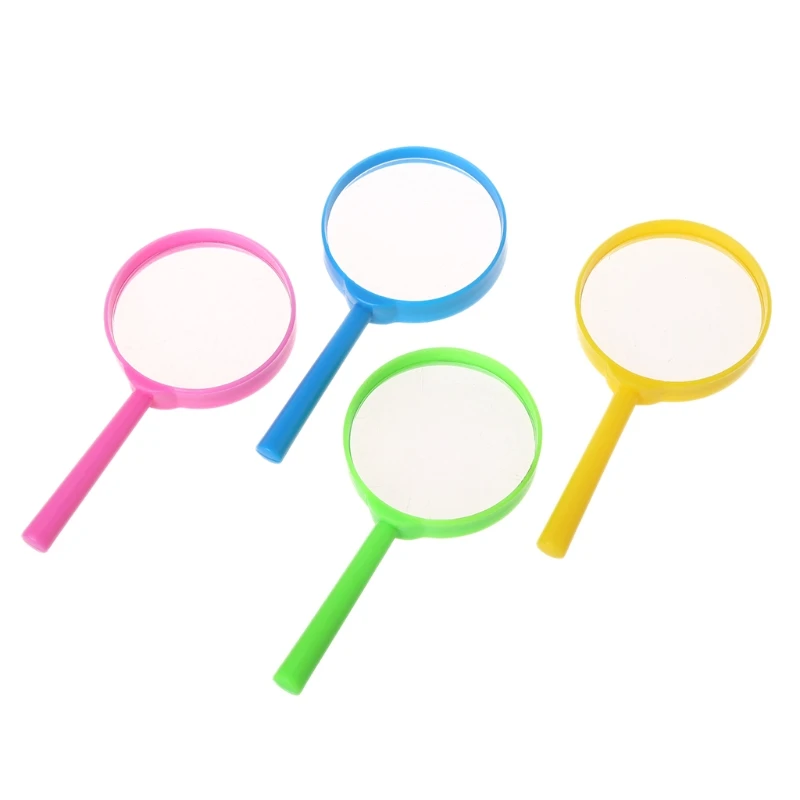

Colorful 3X Glass for Kids & Adult Handheld Reading Magnifier Gift