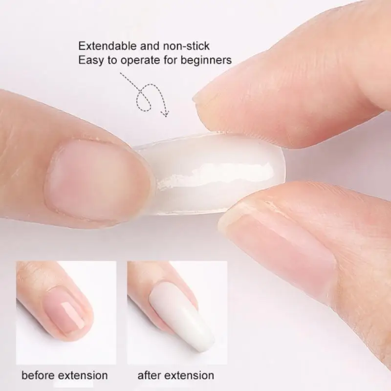 

Nail Tips Prolong Nail Art Gel Nails Nail Extension Gel Non-stick Hand Nail Gel Polish Nail Accessories Manicure