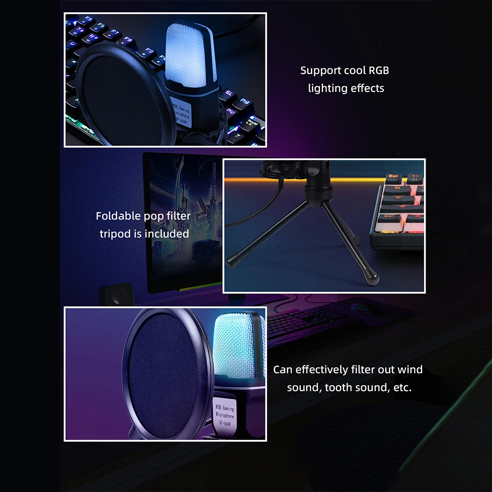 ﰢ밡 ִ RGB ũ ܵ  USB Ŀ, ̽ ĵ, ĳƮ  Ʃ Ʈ ũž PC