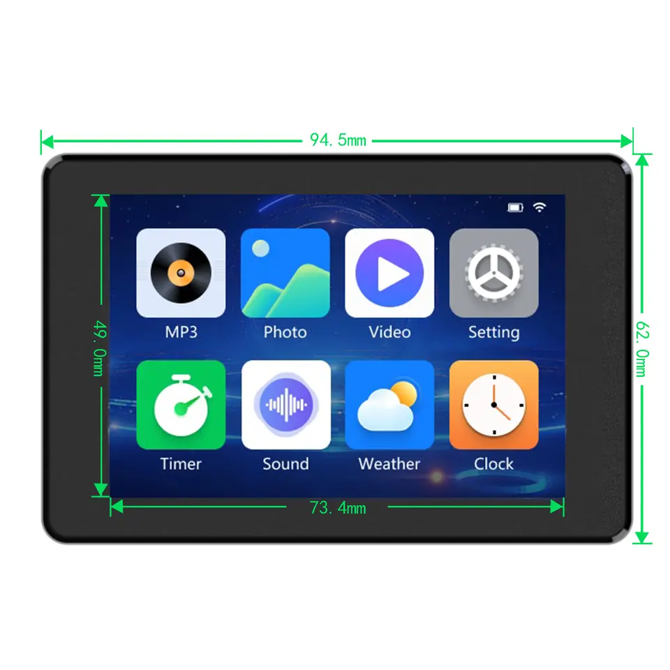 ESP32-S3 3.5-inch capacitive touch IPS module 8M PSRAM 16M FLASH Arduino LVGL development 320 * 480 image 4