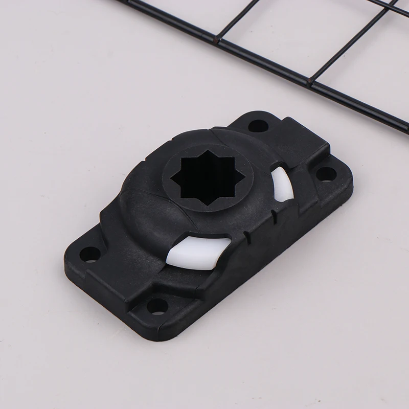 1PCS  Inflatable Kayak Rod Holder With 4 Screws Navigation Mount Base Boat Canoe Slide Rail Kayak Fishing Rod Accessories