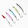 MUKUN 5PCS Mini Metal Jig Spoon Fishing Lure 3g/5g Fish Small Fish With Single Hook Sea Bass Fishing Lure 6