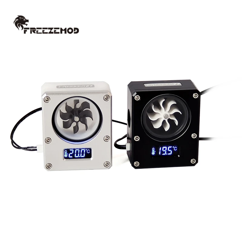 FREEZEMOD computer water cooling 2022 temperature display flow meter VA