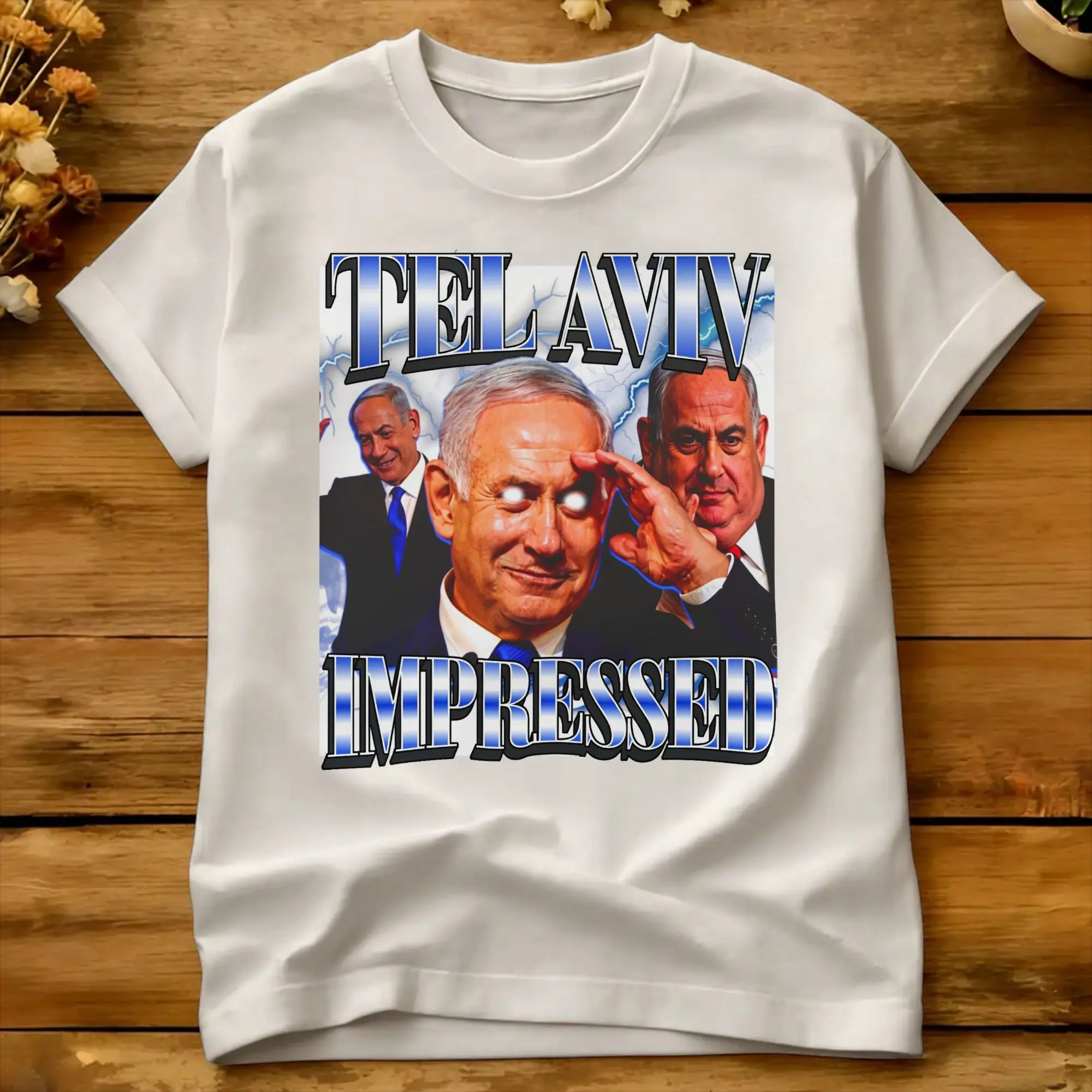 Harajuku T-Shirt Sommer Benjamin Netanyahu Trending T-Shirts 100 Baumwolle T-Shirt für Herren Y2K Casual Kurzarm Top Tees