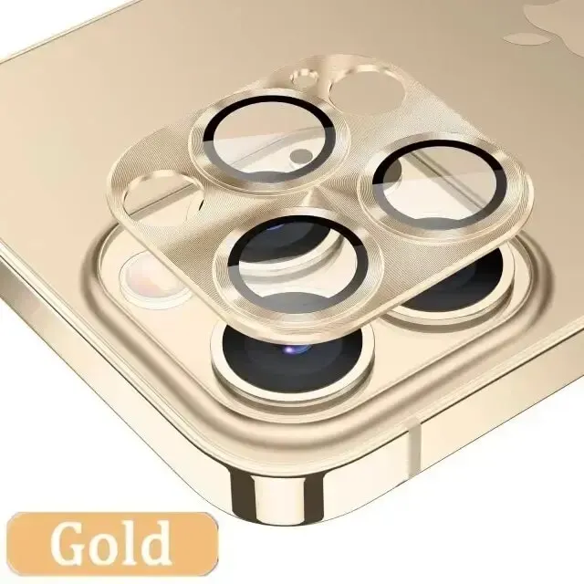 Premium Metal Camera Lens Protector with Ultra High Definition Glass