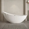 Acryclic Bathtub Shower Room Usage 1600mm Length Big Space Bathtubs Enjoy Bath Time 1
