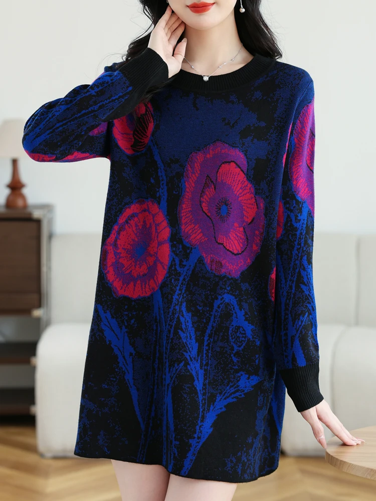 All-Over Print Women's Cold Shoulder Dress | 190GSM Cotton main image 0