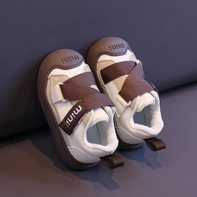 New Children Sneakers Kids Casual Shoes Hoop & Loop Sports Shoe Boys Girls Flexible Tennis Infant Baby Non-slip Flat Shoes