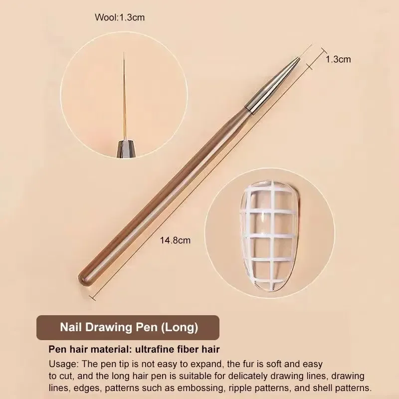 9-Piece Nail Art Brush Set 4