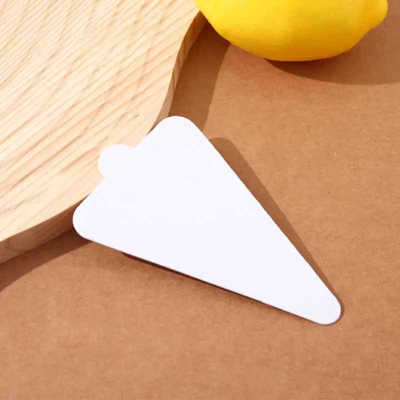 50pcs/set White Mousse Mat Bottom Cake Base Boards Paper Board Shape Dessert Tray Christmas Cake Decoration Tools