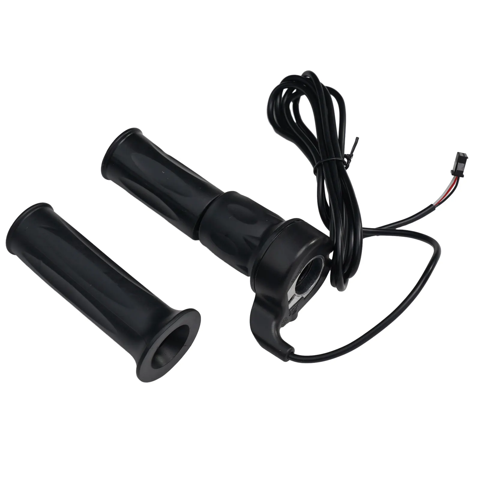 

1pc E-Bike Half Twist Throttle 24V/36V/48V/60V/72V Electric Scooter Bike Throttle Grip 3 Pin Male Connector Ebike Accessories