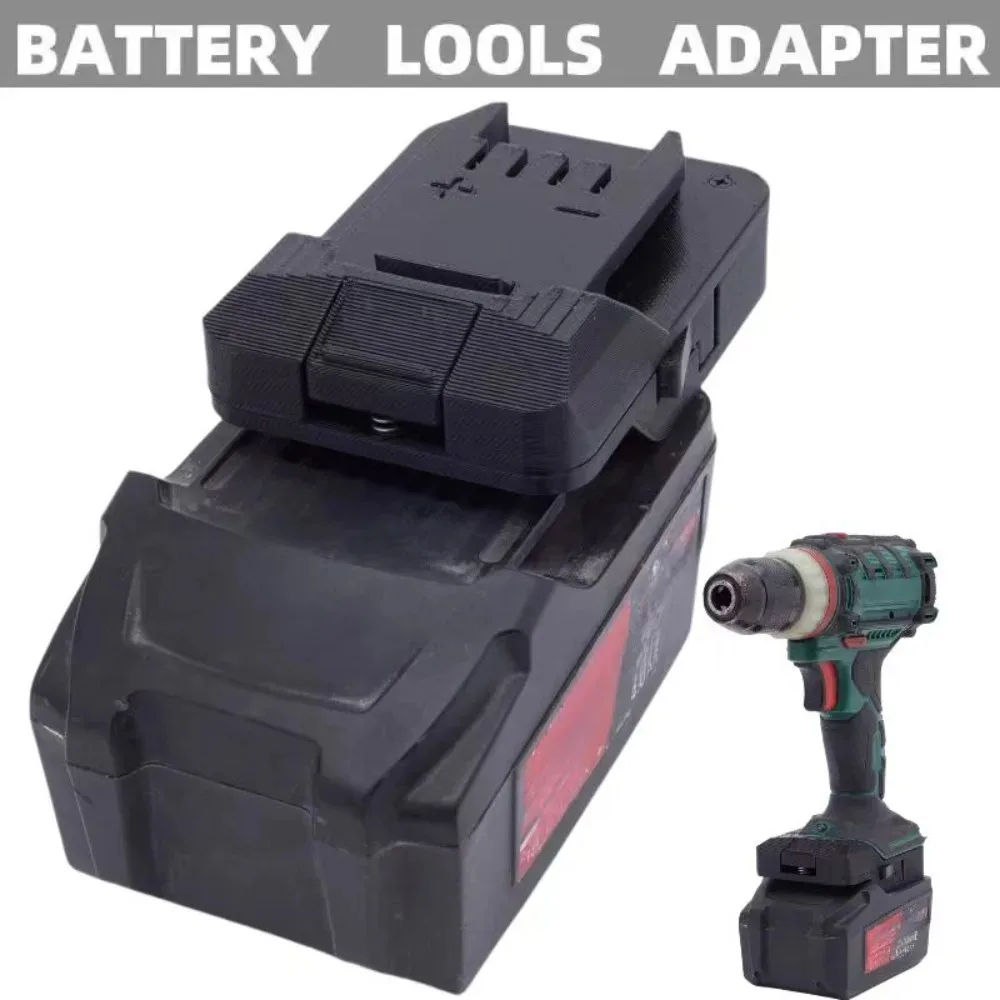 Power Connector For Metabo 20v Battery Replacement To Parkside Wireless Job Tool -Converter Adapter Accessories wireless cassette player mp3 converter input device output equipment 60hz fm music receivers usb battery operated tape players