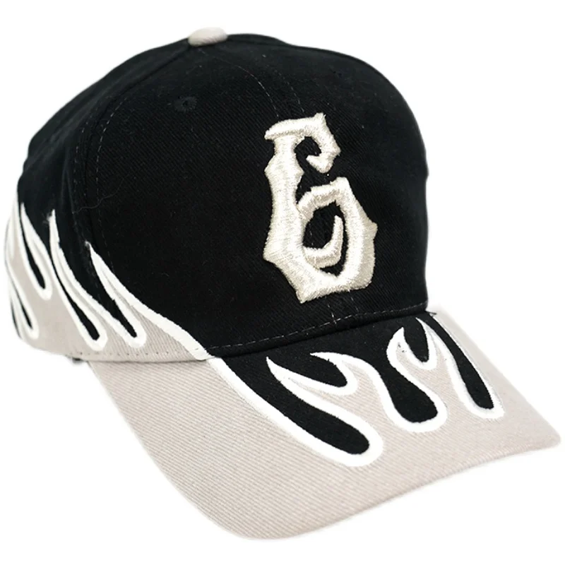 Star with Hip Hop Hat Baseball cap Outdoor Street Cool Tide Brand Sun Shield Caps