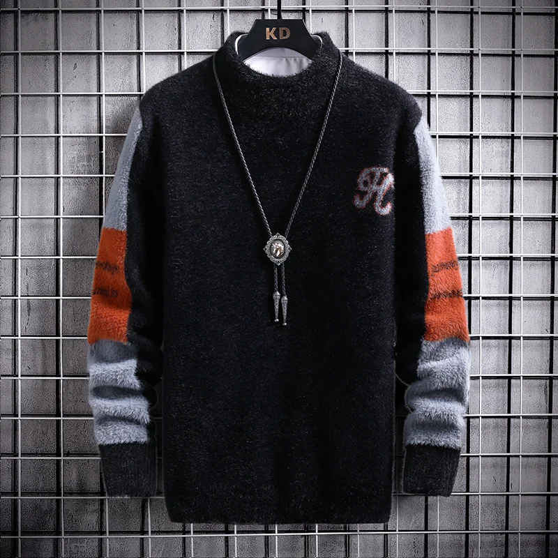 Рисунок 3 - Свитер мужской оверсайз с круглым вырезом