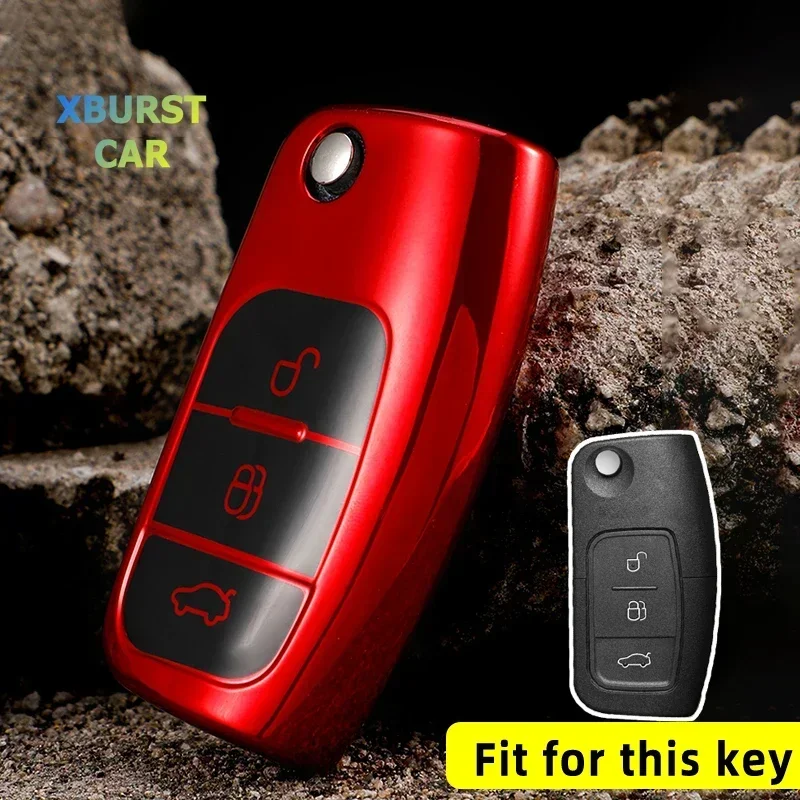 Enhanced Auto Shell TPU Car Key Cover