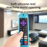 Silicone Case Protective Cover For Universal Multi-function TV Remote Control Cover Glowing In The Dark 2