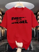 Nouvelle tendance 2026 : T-shirts mode homme et femme, T-shirts noirs, T-shirts d'été confortables, T-shirts à manches courtes de marque tendance 3