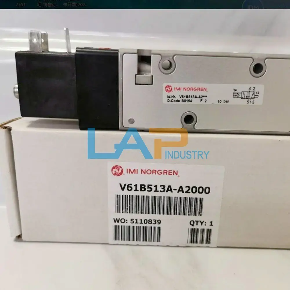 

1Pcs New For NORGREN solenoid valve V61B513A-A213J