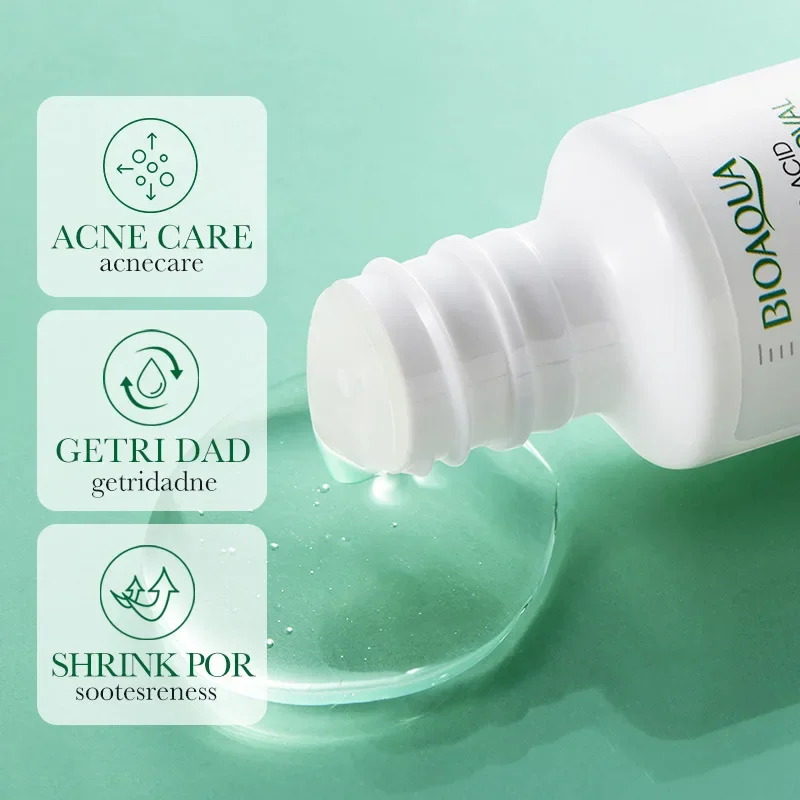 BIOAQUA Salicylic Acid Acne Removing Essence Face Serum Moisturizing Repairing Acne Treatment Skin Care