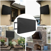 TV Housse TV extérieure résistante aux intempéries et à la poussière Beige 70 "75" 40 "46" 50 "55" 60 "65" Écran de protection TV Jardin patio TV extérieure 5