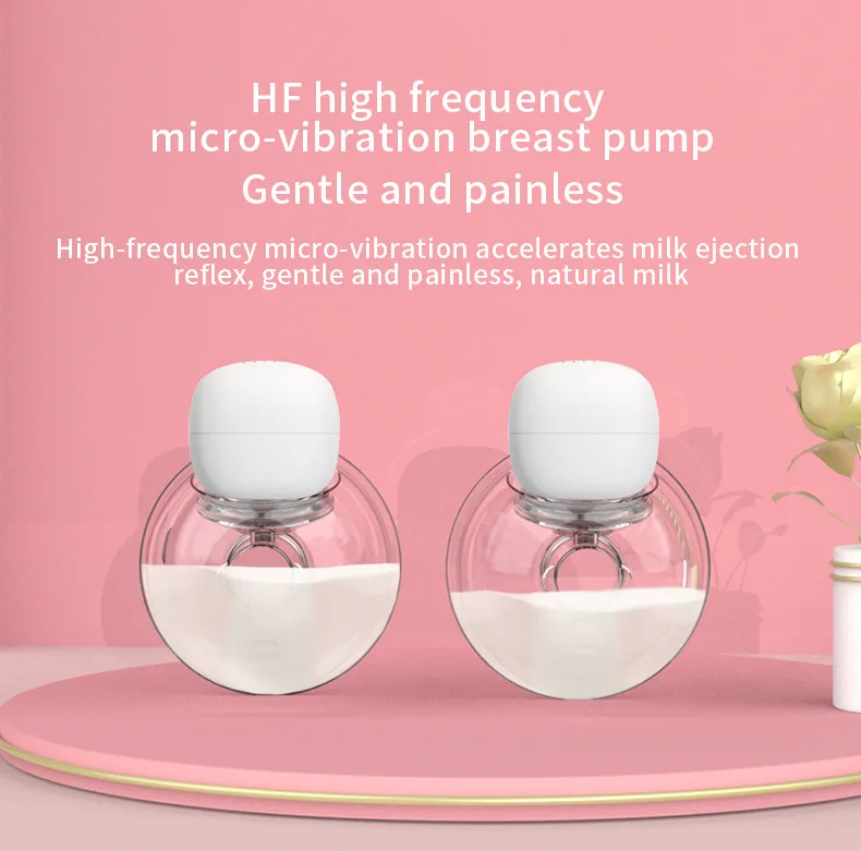 Remote Control Portable Electric Breast Pump USB Chargable Silent Wearable Hands-Free Portable Milk Milking Machine BPA Free bellababy pump