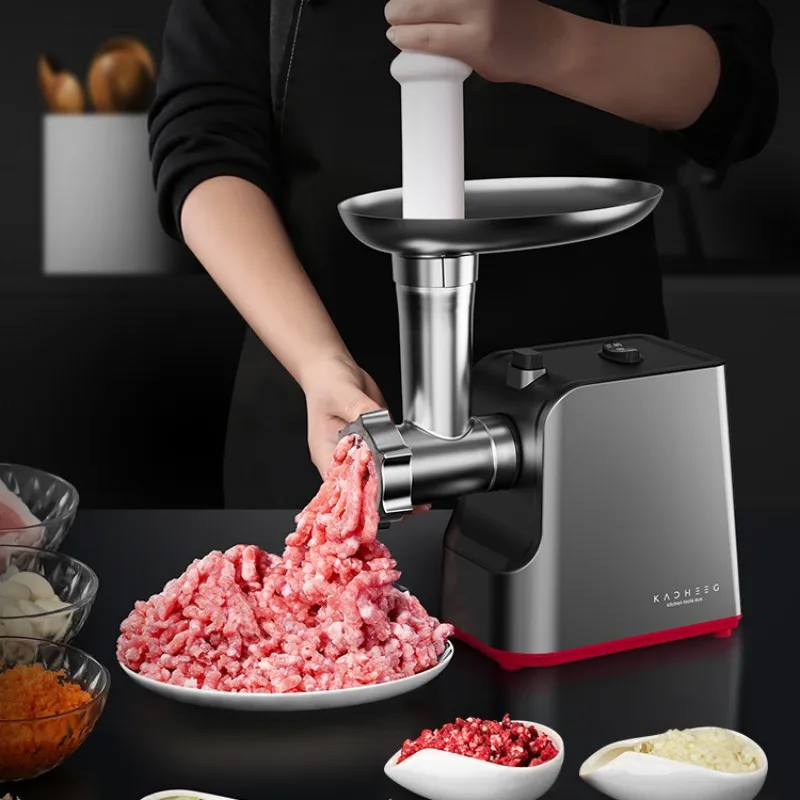 

Meat Grinders Machine Household Multifunctional Automatic Meat Blender Grinder 220v Electric Shredder Blenders Kitchen Tools New