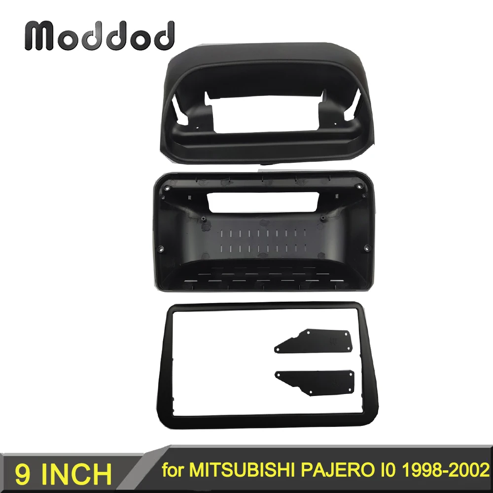 

Fit for MITSUBISHI PAJERO I0 1998-2002 9 INCH Car Radio Replacement Installation Android Player Frame Adapter Cover Fascia Bezel