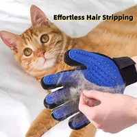 Silicone Pet Hair Remover Gloves Dog Cat Massage Bath Brush Gentle Grooming Cleaning Hair Sticking Tool Best Gift For Pet Owner - Image 2