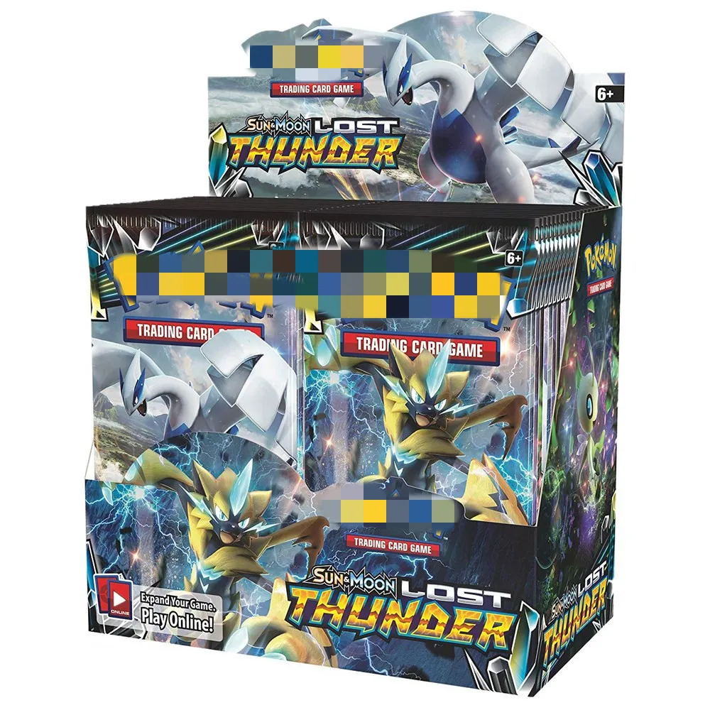 324Pcs Pokemon Card Shining Fates TCG Sun & Moon VIVID Style English Booster Box Battle Carte