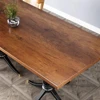 Wood Grain Contact Paper Brown Wooden Wallpaper Self-Adhesive Removable Vinyl Film Easy to Apply For Furniture Kitchen Cabinets 6