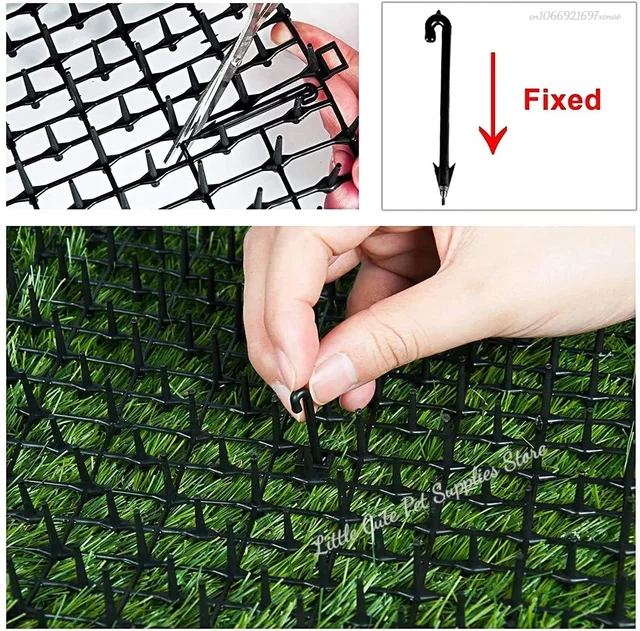 Cat Thorn Mat Dog Garden Anti-Cat Dog Outdoor Supplies Feces Mat Cat Dog Expulsion Mat Anti-Cat Thorn Mats Protects Plants 3